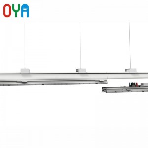 Système d'éclairage linéaire de tronc de Dali Dimmable 40W LED 1200mm avec rail de guidage à 7 fils